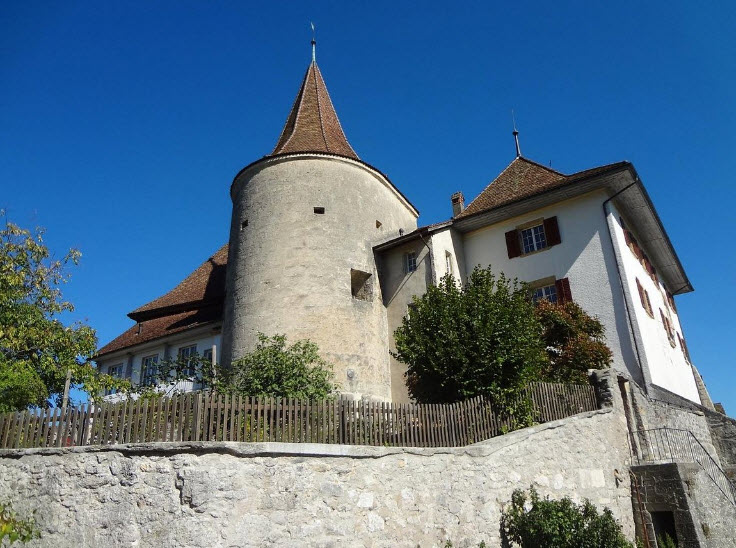 Park Schloss Erlach, Erlach, Switzerland, Switzerland